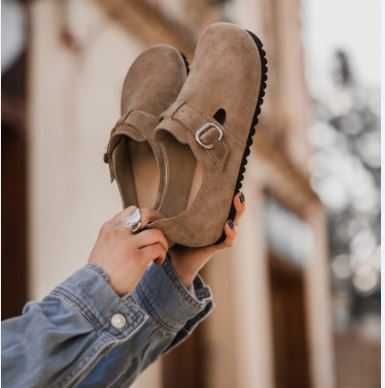 Barefoot półbuty, damskie minimalistyczne, Welur