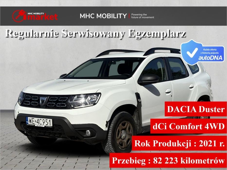 Dacia Duster Salon PL. Pierwszy Właściciel, Faktura VAT 23%
