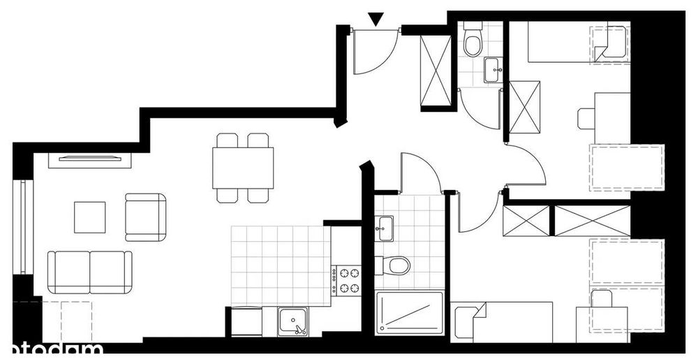 | Передпродаж | 3-кімнатна квартира в Познані M9/I​V