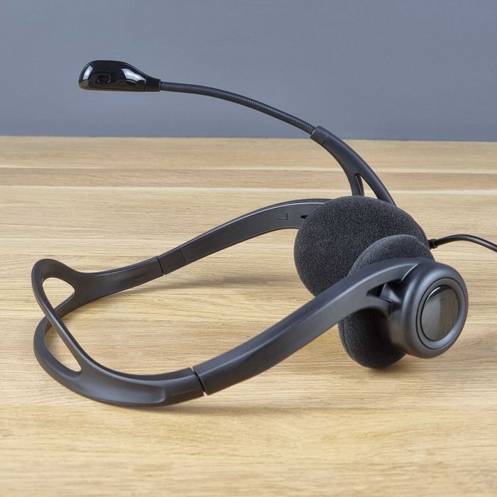 Гарнітура, навушники Logitech Headset USB 960 (981-000100) Black