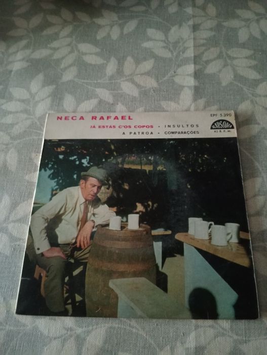 Vinil 7 'pol de Neca Rafael-  já estás com os copos