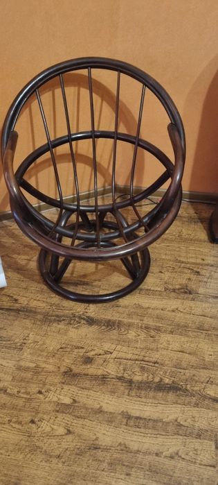 Fotel  Rattanowy  Ładny