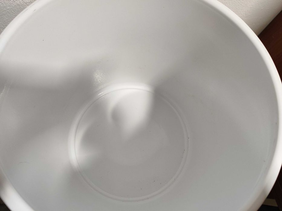 Donica biała wysokość 30,5 cm
