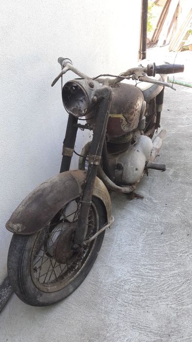 Matchless G2 com 248 cc de 1962