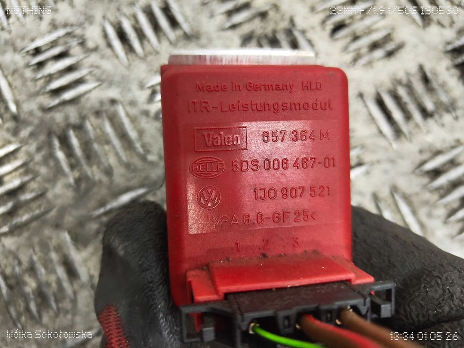 VW Audi Seat Skoda Rezystor Opornik Dmuchawy