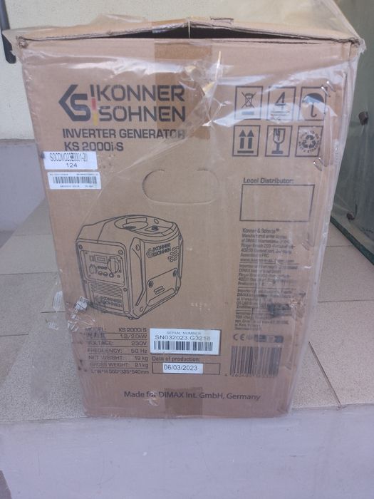 Генератор KONNER  SOHHEN. KS 2000 iS