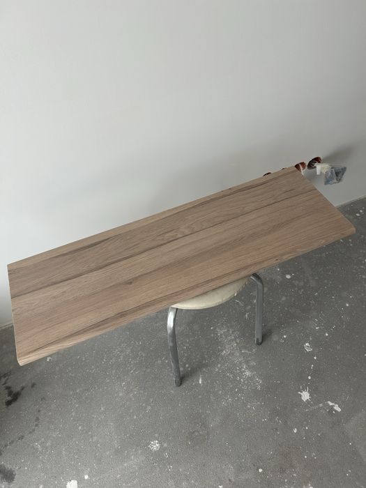 Nowy Parapet wewnętrzny - 89,5cm - motyw drewna