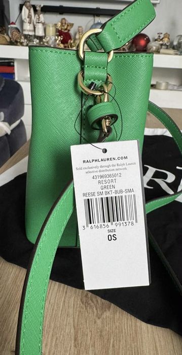 Torebką  skórzana  Ralph Lauren