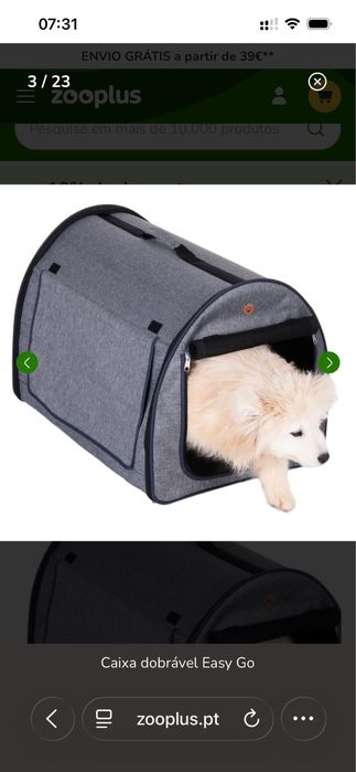 NOVA Caixa transporte animais Easy Go