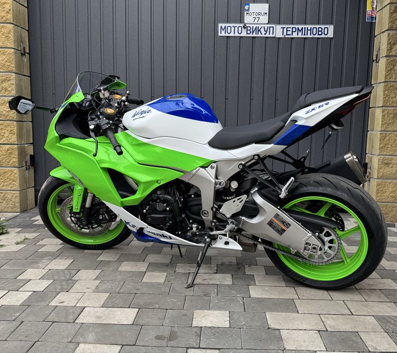 Kawasaki zx6r 40th anniversary доставка Обмін