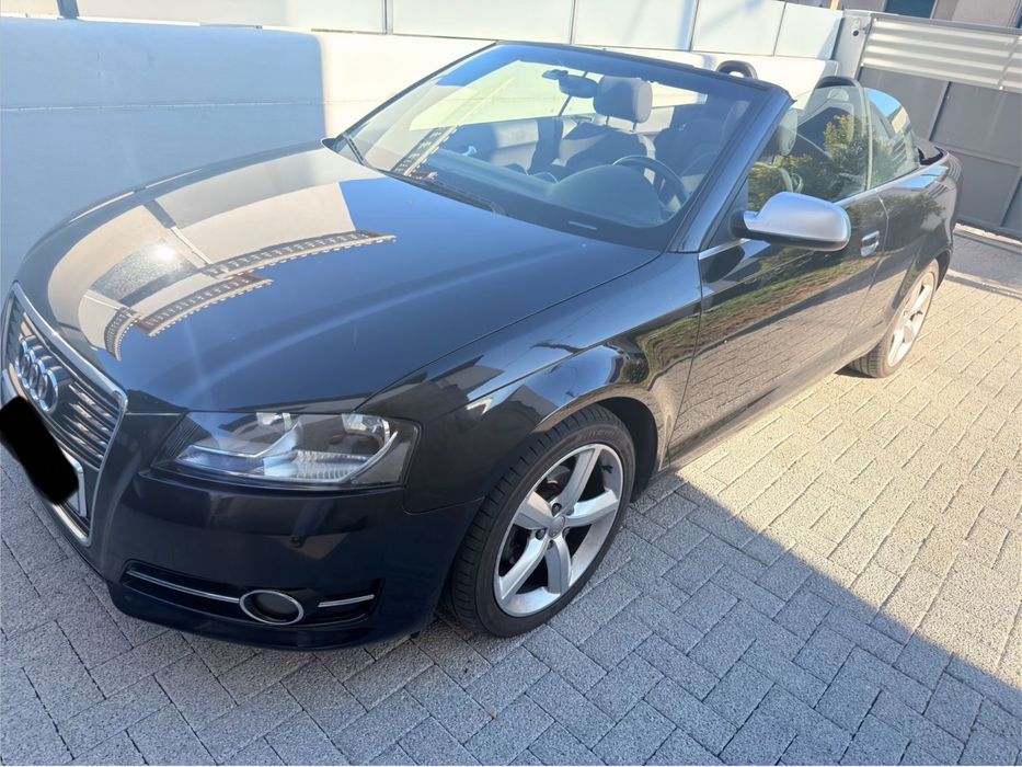 Audi a3 cabrio de garagem