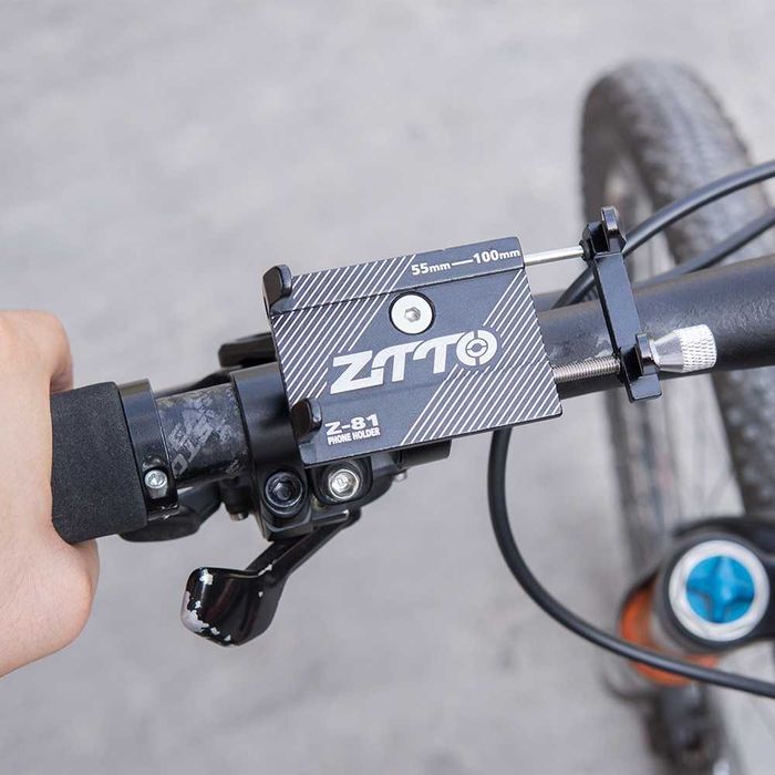 Uchwyt rowerowy na telefon ZTTO na skuter hulajnogę motocykl GPS