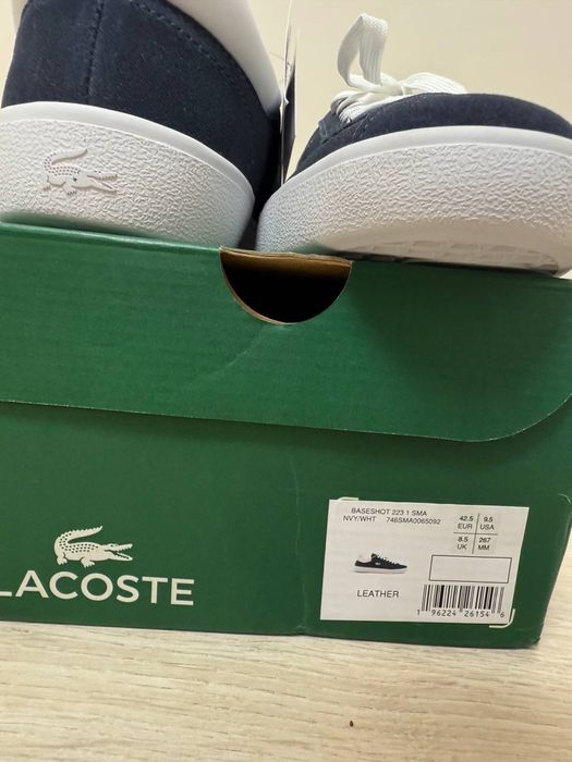 Кеди LACOSTE 42,5-27 см.