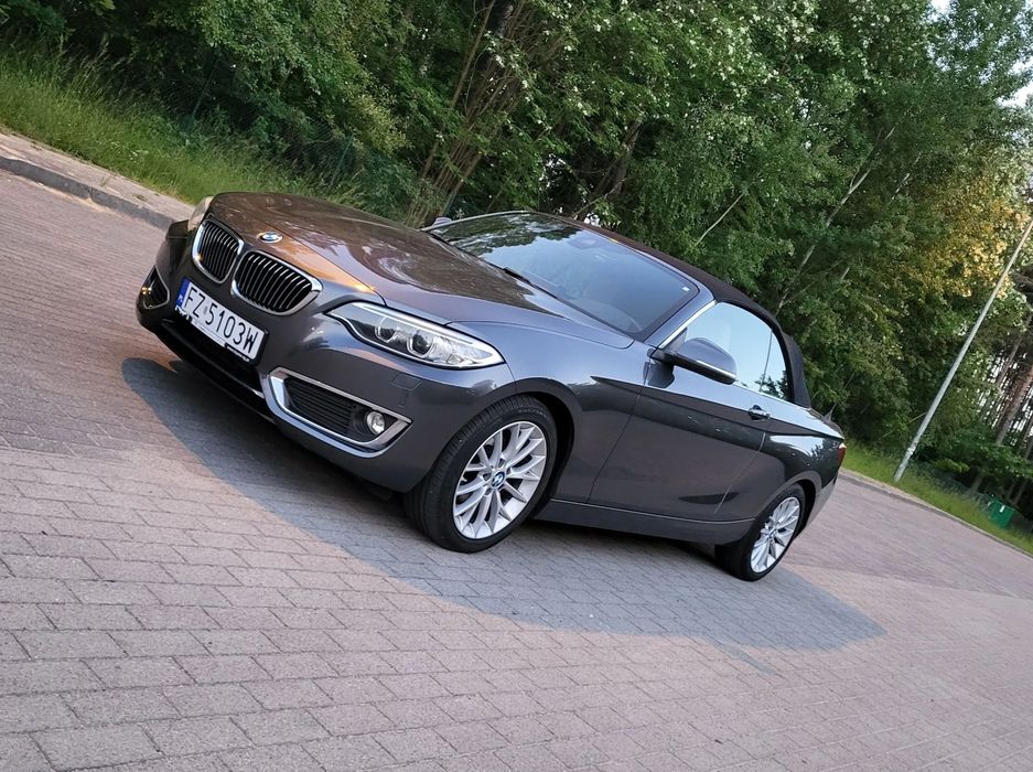 BMW Seria 2 BMW 218d cabrio perfekcyjny stan, świeżo sprowadzona, zarejestrowana!!