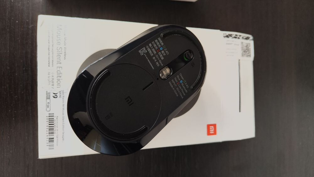Беспроводная мышь Xiaomi Wireless Mouse Silent Edition Dual Mode HLK40
