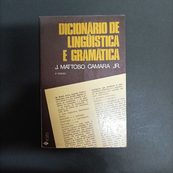 Dicionário de Linguística e Gramática  J. Mattoso Camara Jr.