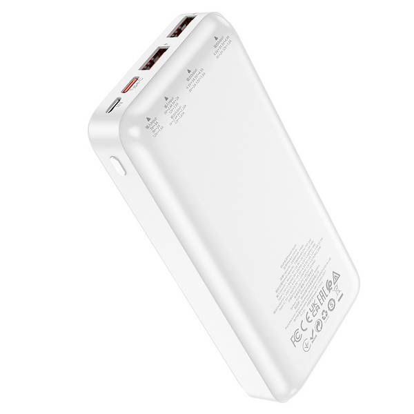 Павербанк 20000 mah повербанк 20000 зі швидкою зарядкою 22.5W HOCO J101A павер банк 20000 повер банк для роутера купить повербанк ОПТ павербанки оптом