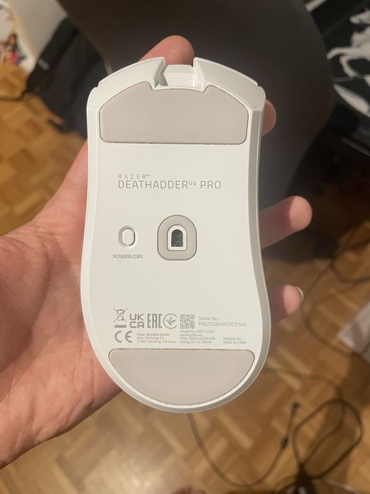 Rato/mouse wireless Razer Deathadder V4 Pro