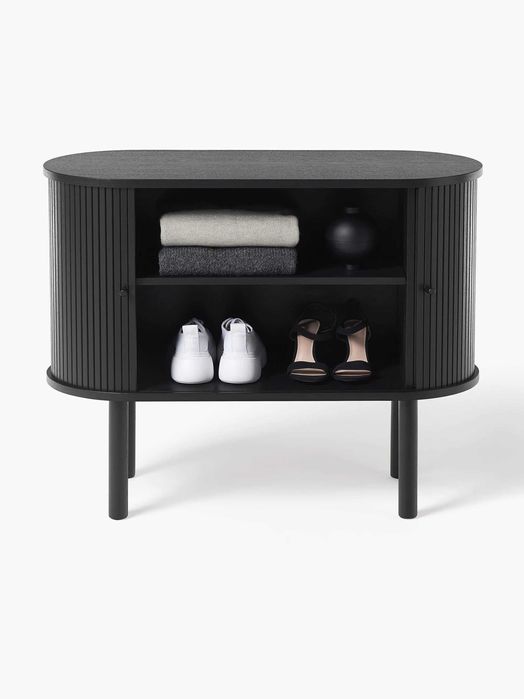 Komoda z drewna z ryflowanym frontem Calary (Westwing)