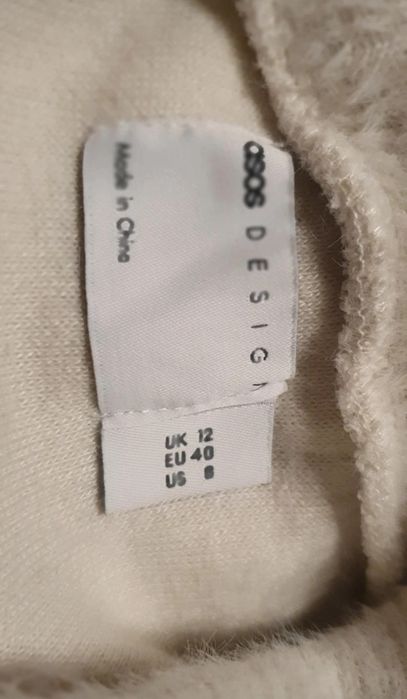 Sweter tunika asos 40
