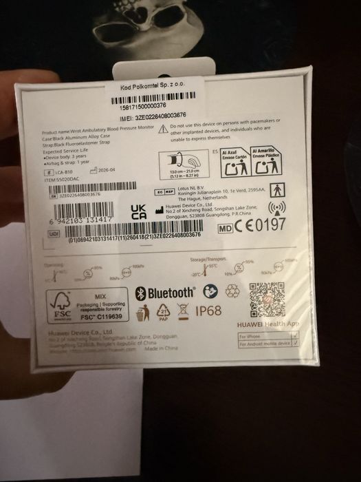 Smartwatch Huawei Watch  D2
