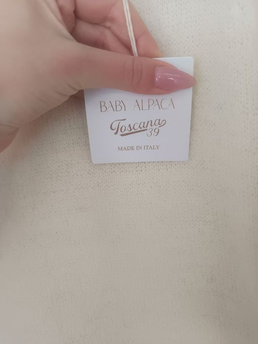 Sweterek damski sweter baby alpaca hit viral style new hot Basic must have retro bluzka