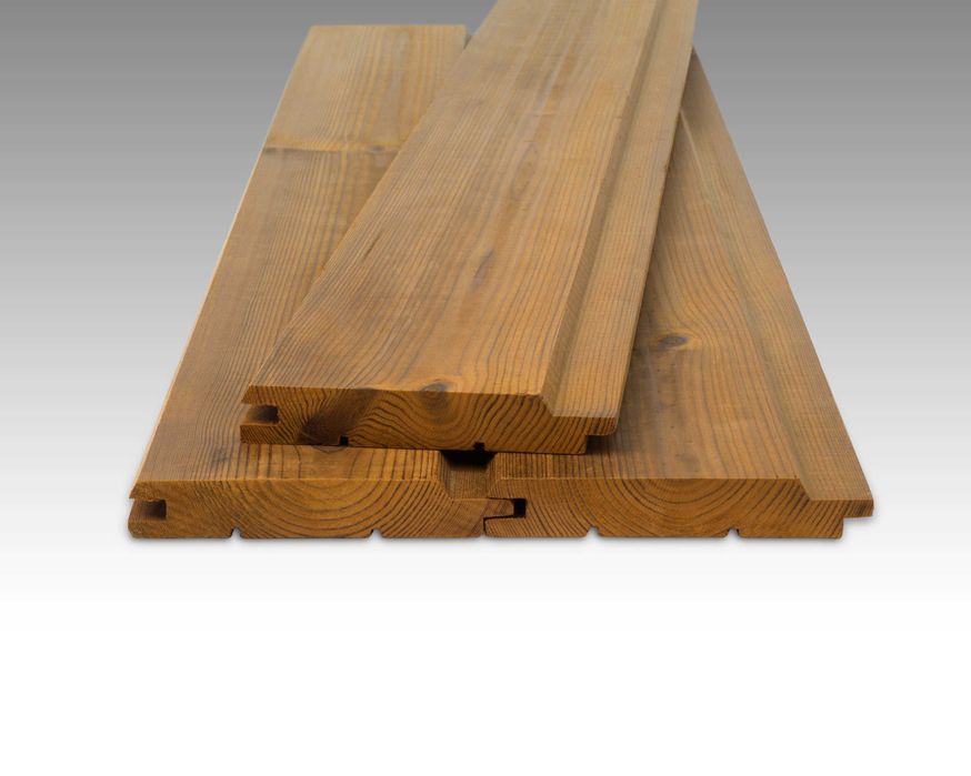 Boazeria Podbitka elewacja Termo Sosna Estońska Faza 20mm Klasa AB