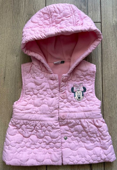 Bezrękawnik dziewczęcy rozm. 86/92