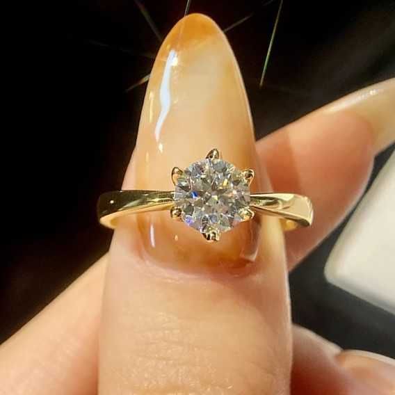 Pierścionek Złoty Diament 1CT Gratisy :)  PROMOCJE !:)