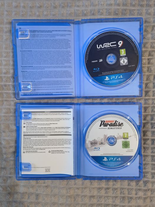 Диски WRC 9 та PARADISE ps4 ps5