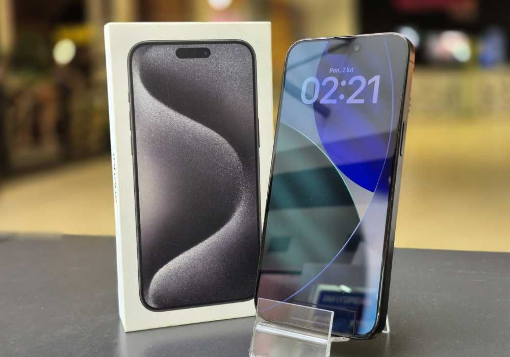 Apple iPhone 15 PRO MAX | 256 GB | Kondycja baterii 86% | szkło GRATIS