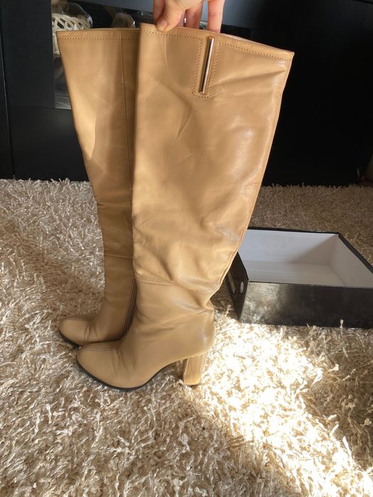 Чоботи шкіряні, 37 р, BROCOLY