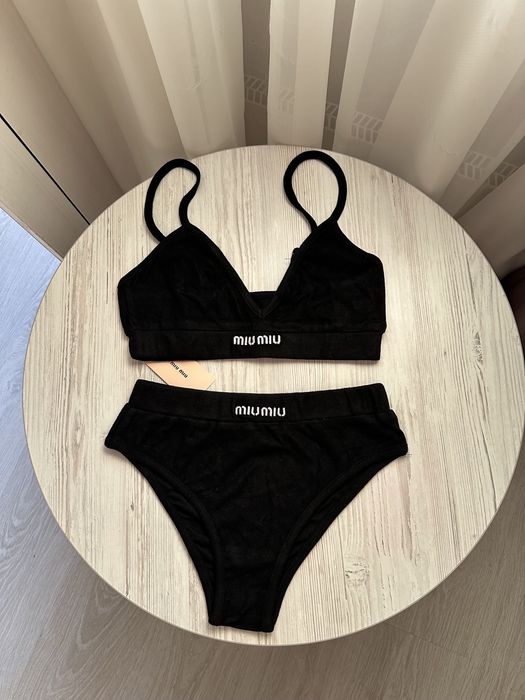 Комплект білизни Miu Miu комплект нижнего белья Миу Миу міу міу