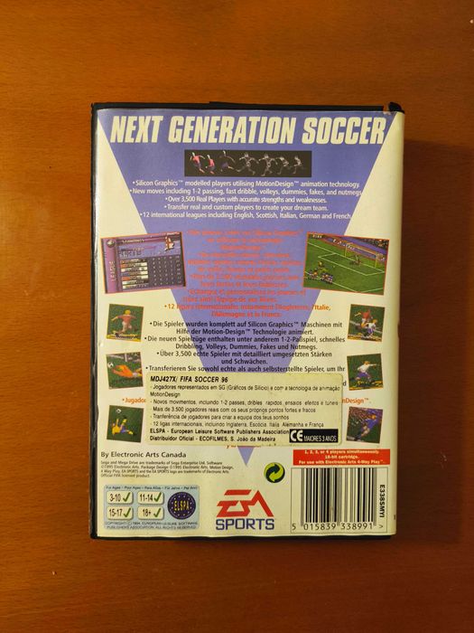Fifa 96 - Sega MegaDrive