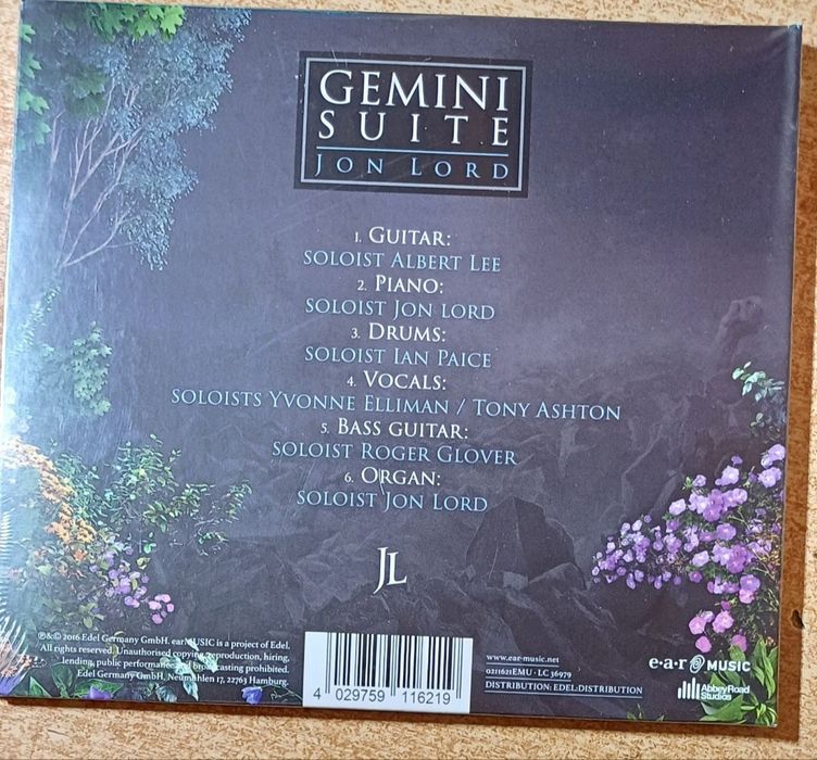 Deep Purple = 1 Jon Lord фірмовий CD