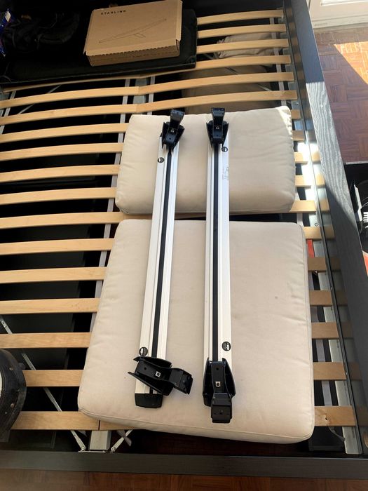 Barras de tejadilho Montblanc para Dacia Duster 2 – Excelente estado
