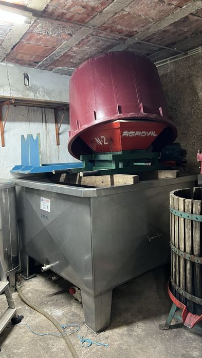 Lagar/tanque de inox