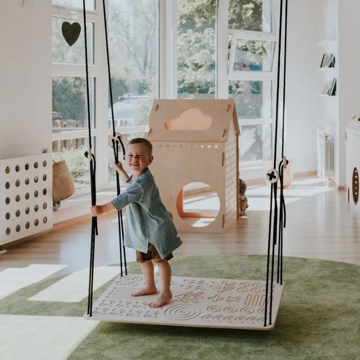 Platforma sensoryczna, huśtawka do balansowania Cud Wood