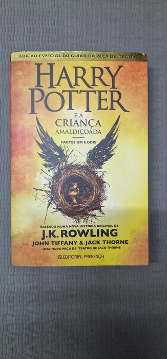 Livro Harry Potter e a criança amaldiçoada - parte I e II