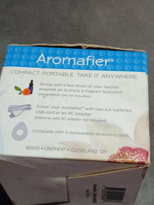 Aromafier Sparoom – przenośny dyfuzor zapachowy / aromaterapia