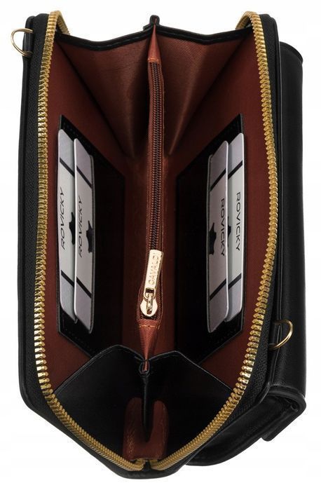 mini torebka-portfel na długim, doczepianym pasku - 4u cavaldi