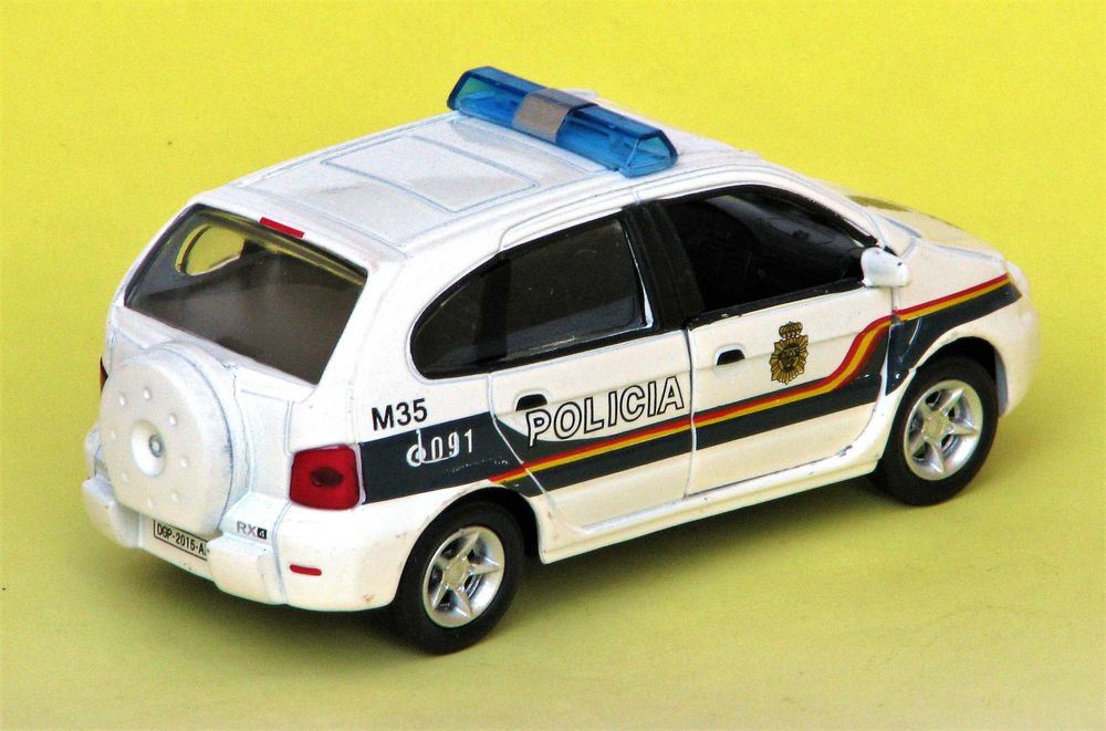 Renault Mégane Scénic RX4 Policia de Espanha 1/43 Cararama em Blister