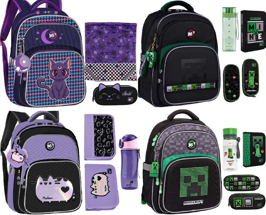 Рюкзак YES H-100 S-91 шкільний каркасний