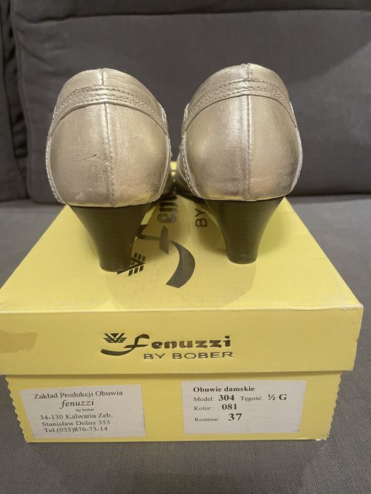 Buty skórzane Fenuzzi
