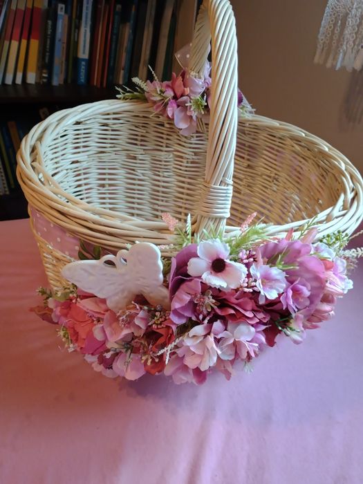 Kosz wielkanocny handmade