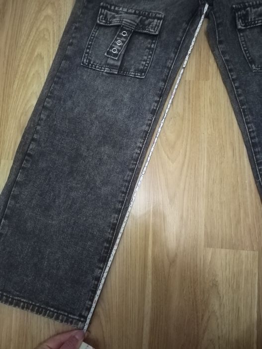 Широкі джинси на хлопчика 11-12 р