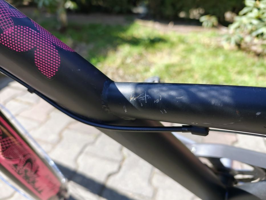 Rower Decathlon Btwin poply 500 dla dziecka  dziewczynki