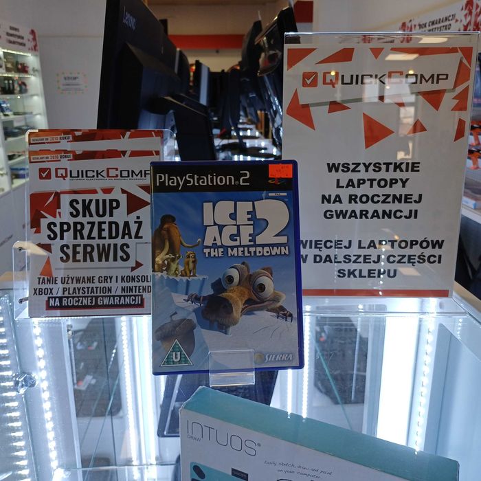 Gra PlayStation 2 PS2 Ice Age The Meltdown 6/10 Okładka Angielska + Książeczka Gwarancja 1 Rok QUICK-COMP Przemyśl