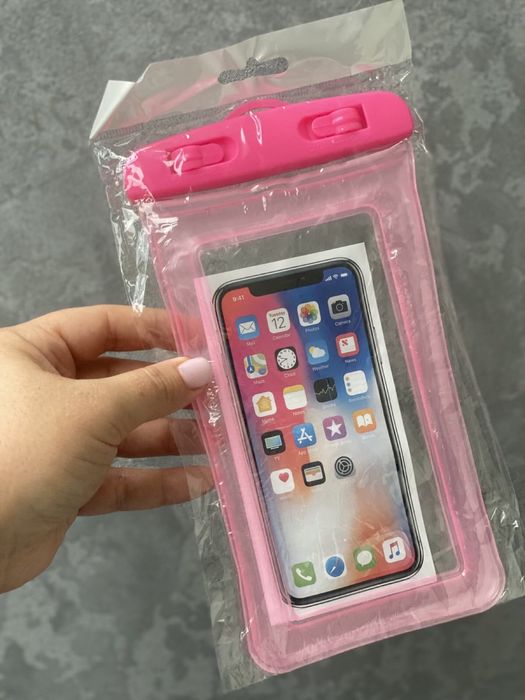 Водонепроницаемый новый малиновый чехол