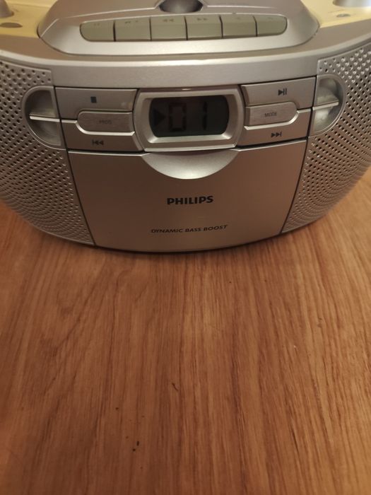 Kremowe radioodtwarzacz Philips